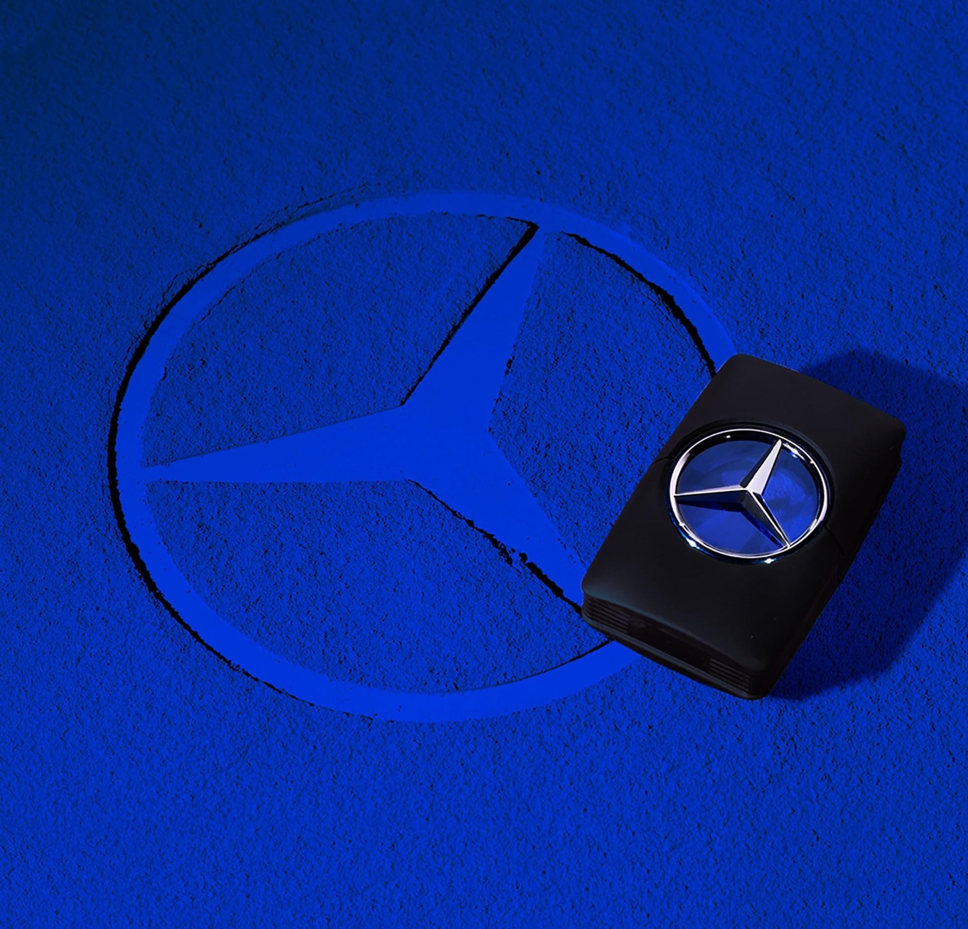 Compact 30ml travel size bottle of Mercedes-Benz luxury fragrance for men