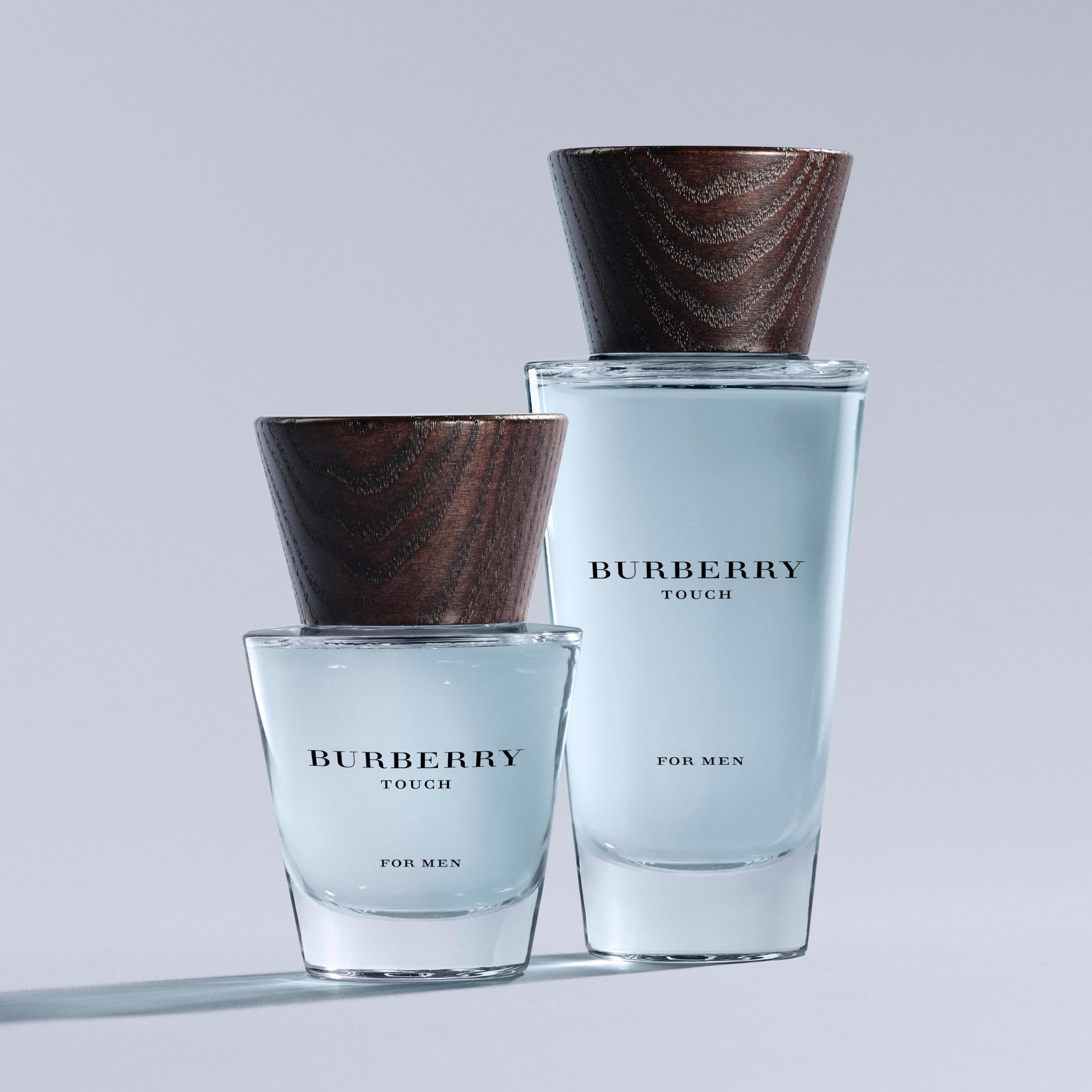 Premium packaging and bottle design of Burberry Touch men Eau de Toilette