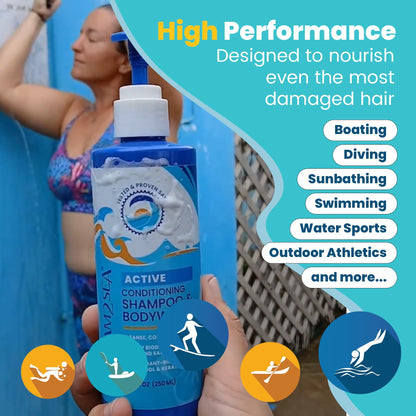 Ingredients and eco-friendly features of Stream2Sea body wash