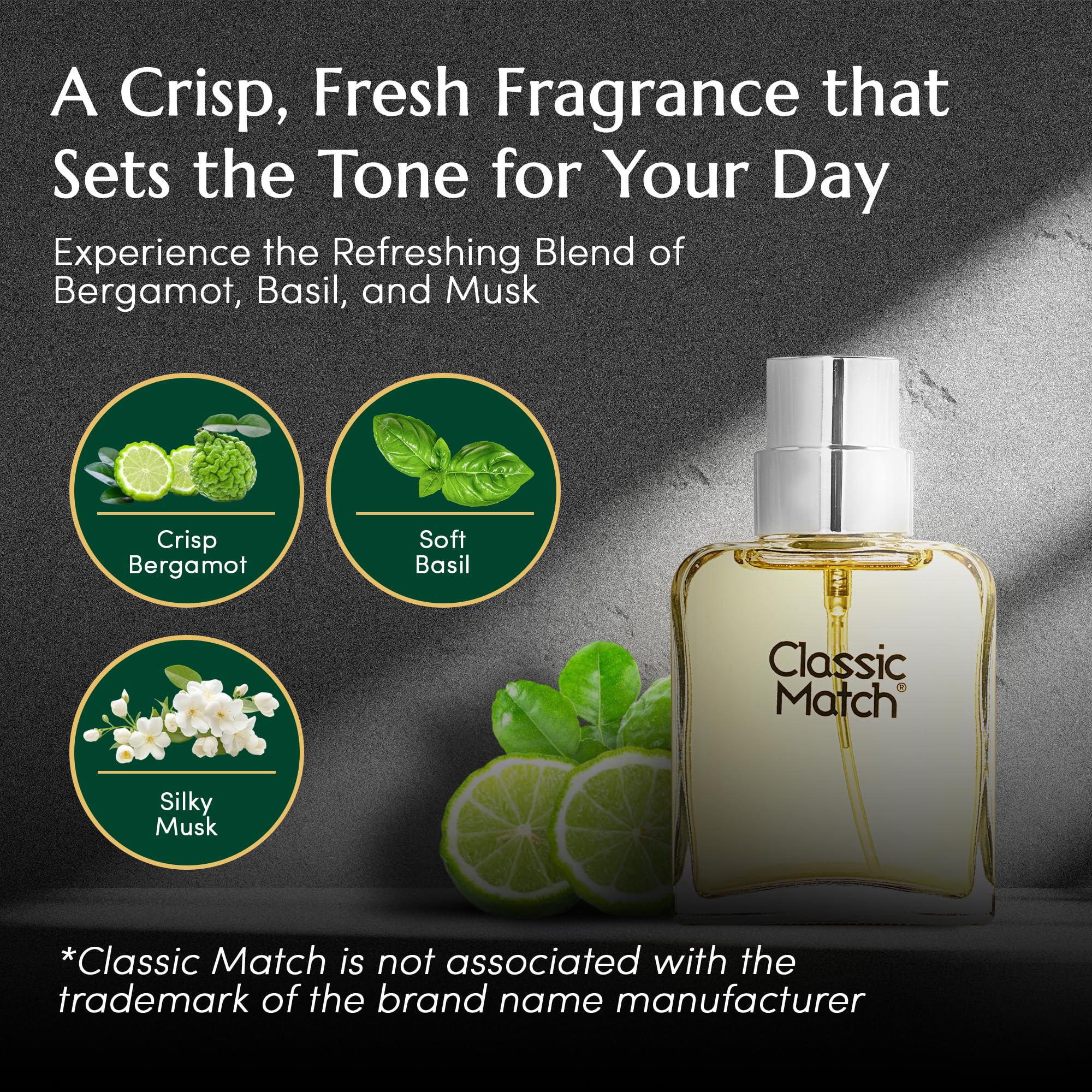 Close-up of the spray nozzle assembly on the PB ParfumsBelcam Classic Match Green Eau De Toilette bottle.
