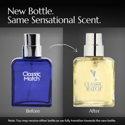 PB ParfumsBelcam Blue Classic Match fragrance bottle unboxed on a clean presentation surface