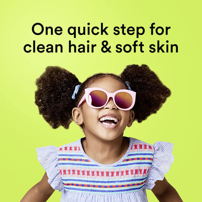 Suave Kids Silly Apple 3-in-1 shampoo and body wash pump detail