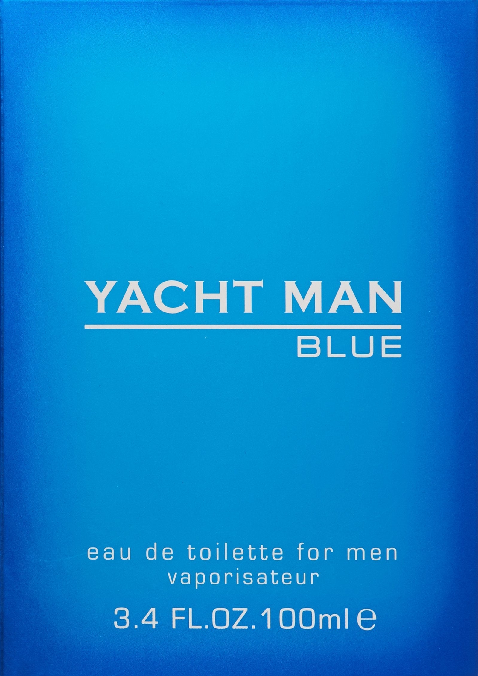 Yacht Man Blue by Myrurgia men fragrance bottle with packaging box