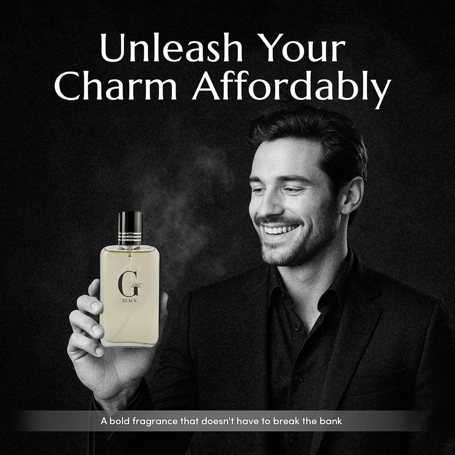 PB ParfumsBelcam G Eau Black Eau De Toilette back label instructions