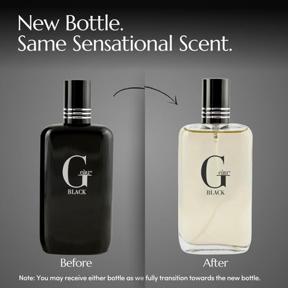 PB ParfumsBelcam G Eau Black premium imported men fragrance display