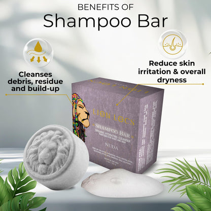 Lion Locs 3 in 1 solid cleansing bar for dreadlocks