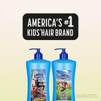 Suave Kids Spiderman and Paw Patrol character themed bath bottles