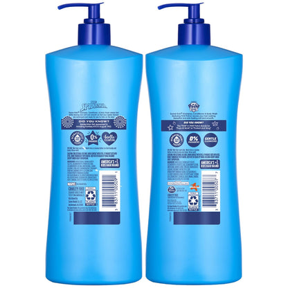 Suave Kids 3-in-1 twenty eight ounce twin pack product display