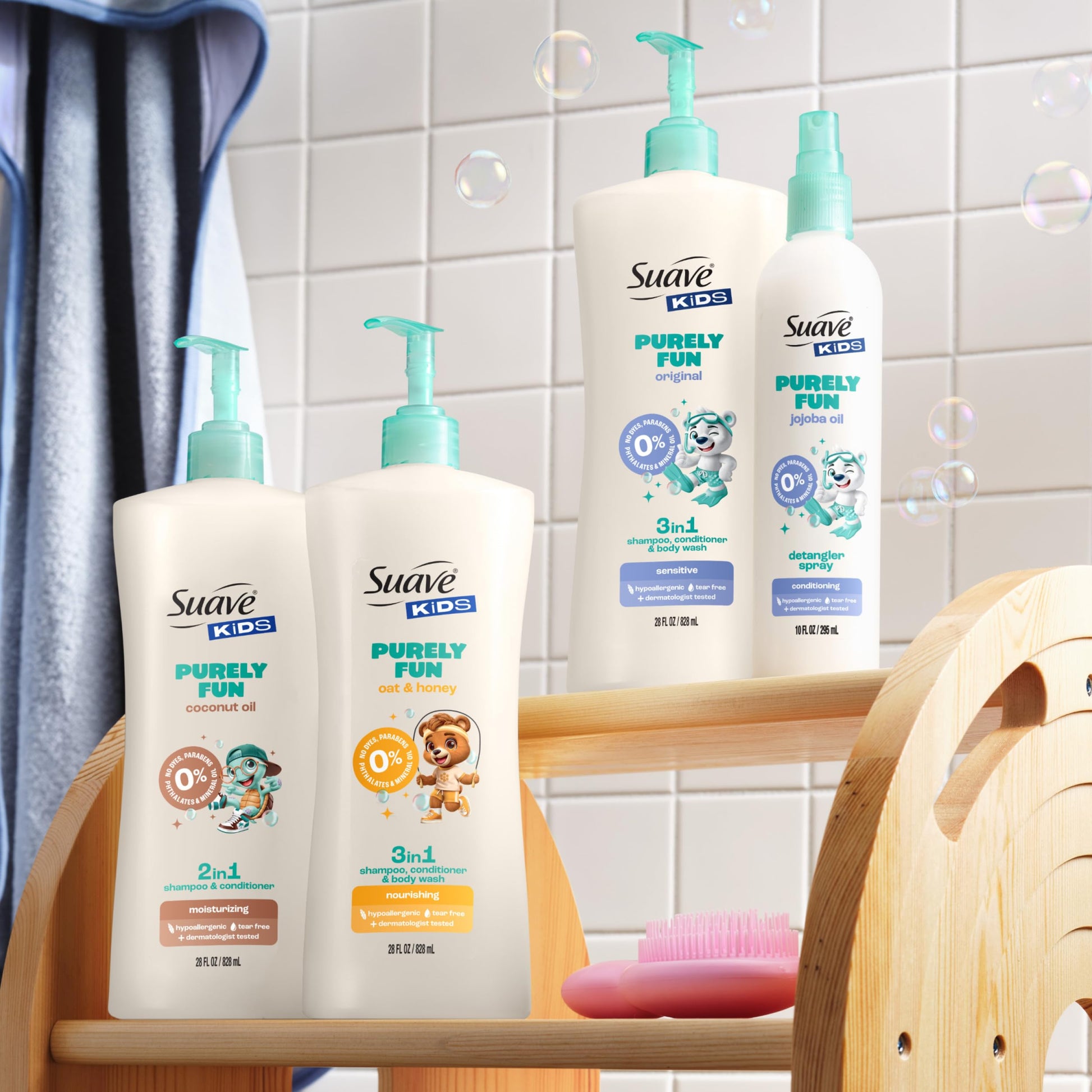 Suave Kids authentic USA imported children personal care product collection