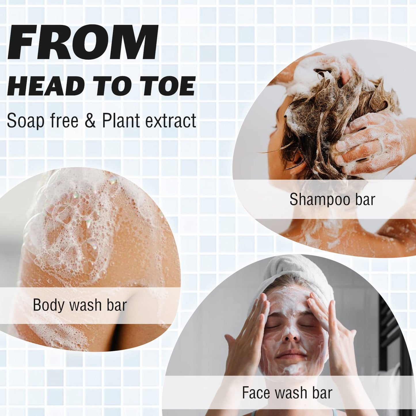 Saphus shampoo bar moisturizing argan oil lather