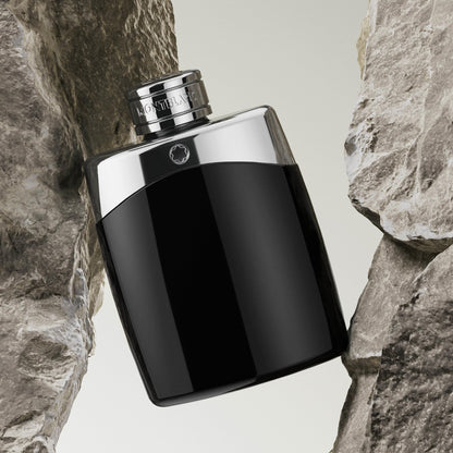 Montblanc Legend 3.3 Fluid Ounce bottle highlighting authentic batch code area