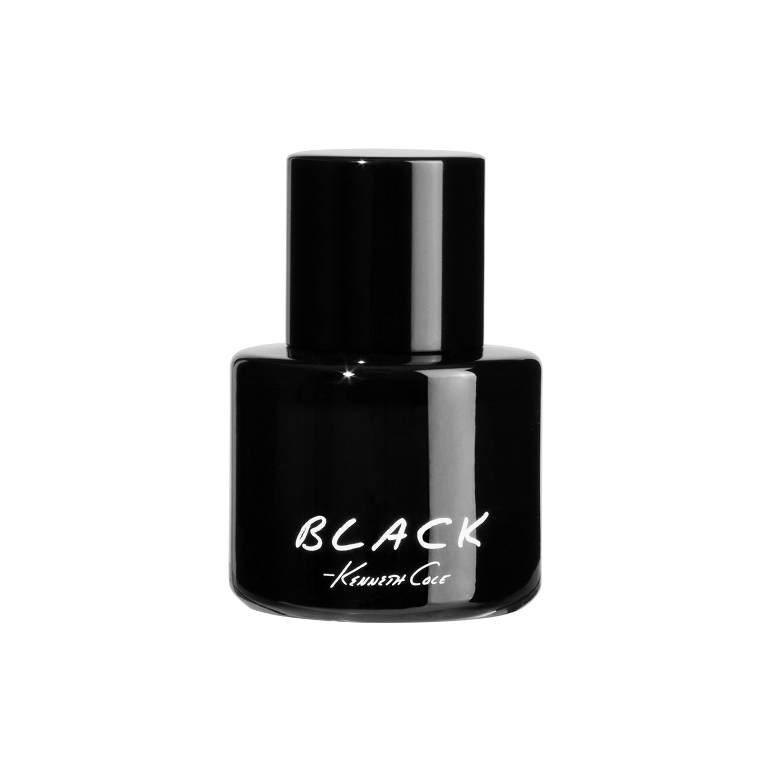 Kenneth Cole Black for men fragrance bottle displaying the brand logo