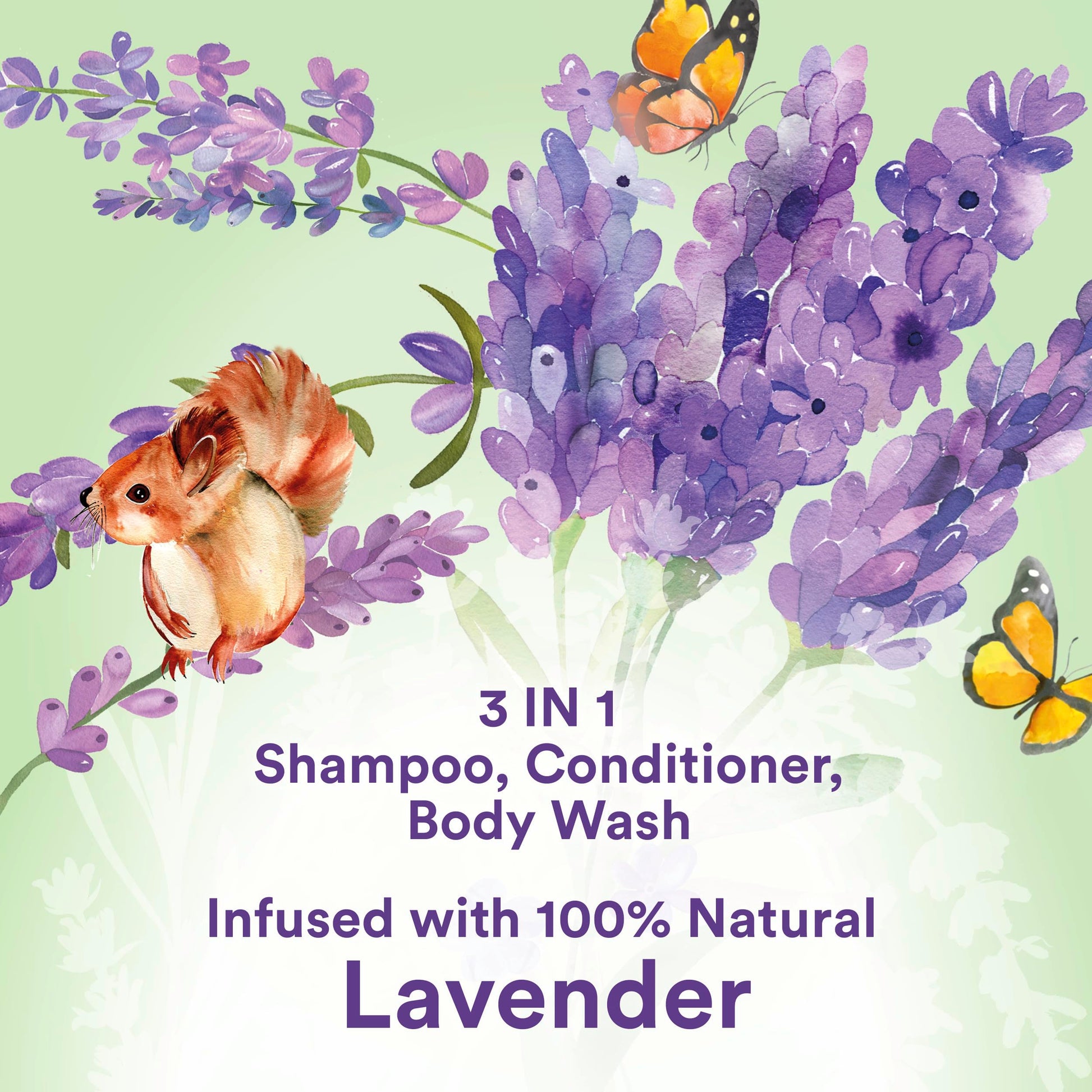 Suave Kids tear free shampoo conditioner body wash back label ingredients