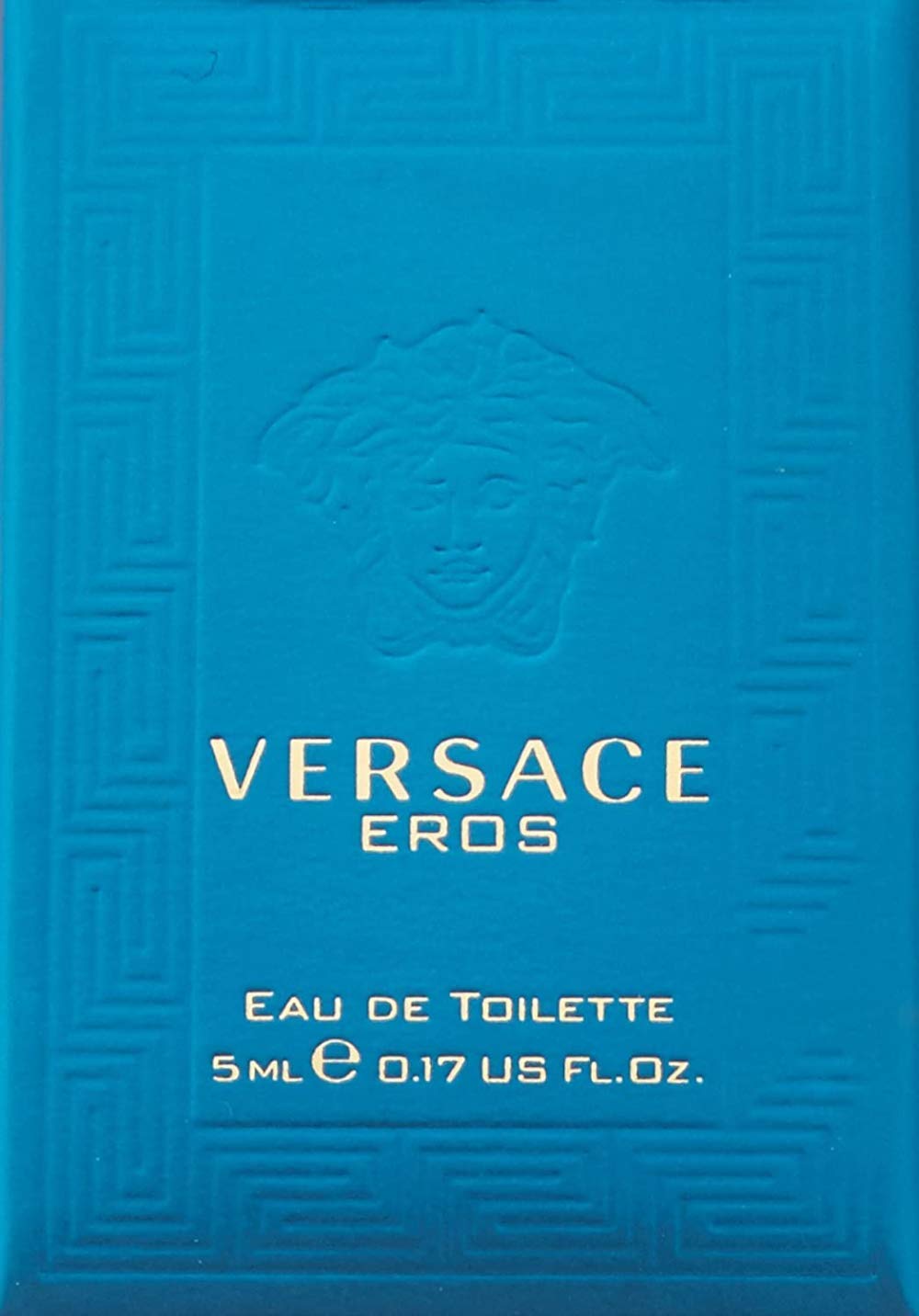 Versace Eros travel friendly miniature perfume packaging layout