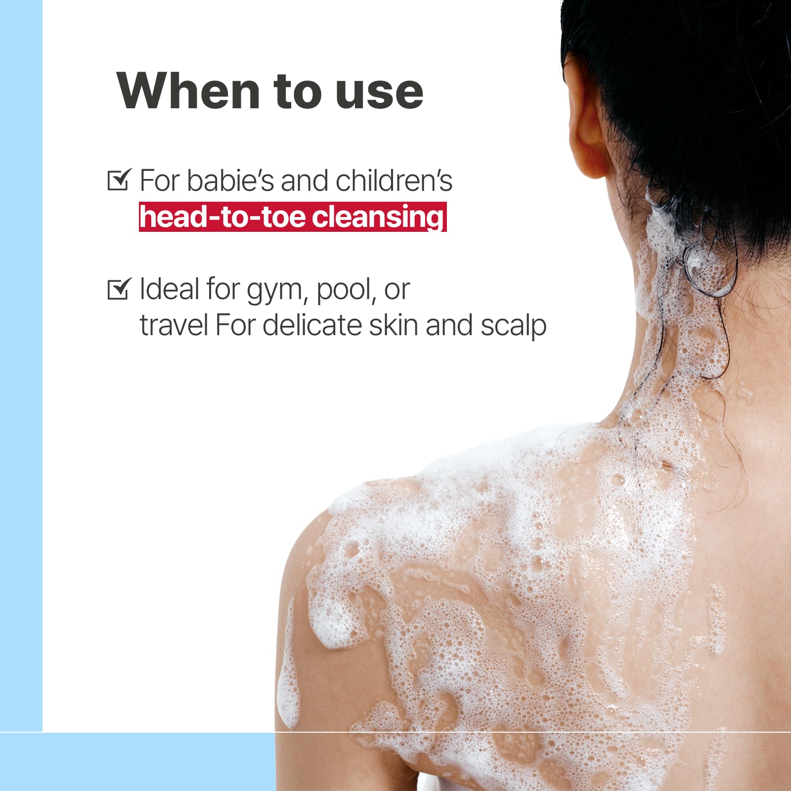 Illiyoon Ceramide Ato wash foam lather demonstration