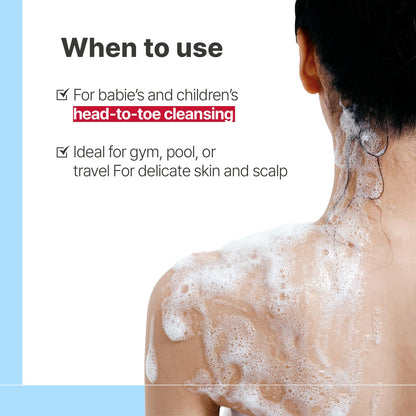 Illiyoon Ceramide Ato wash foam lather demonstration