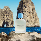 Dolce and Gabbana Light Blue Pour Homme retail box detailing authentic product information and batch code placement