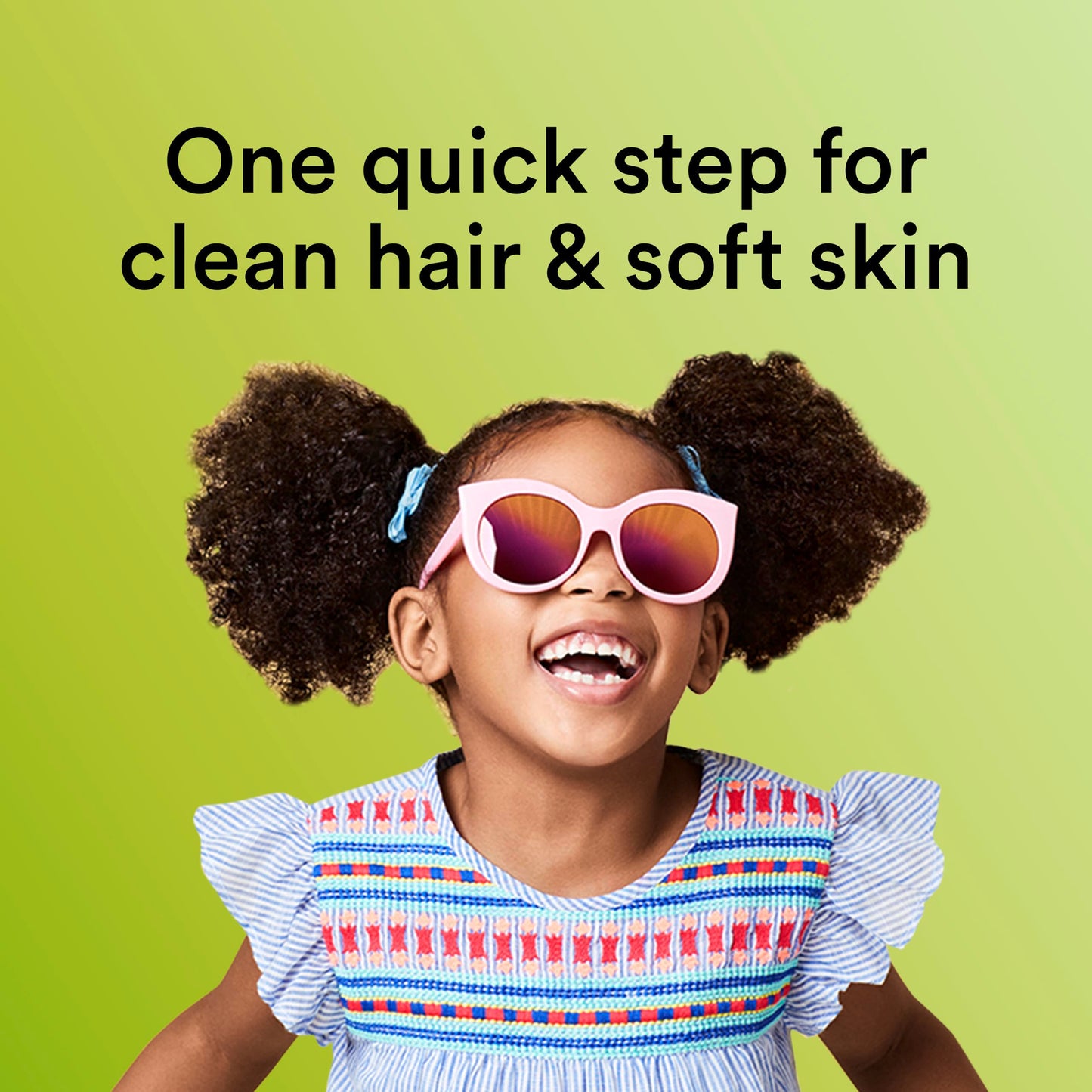 Authentic imported tear free shampoo conditioner and body wash multipack for children.