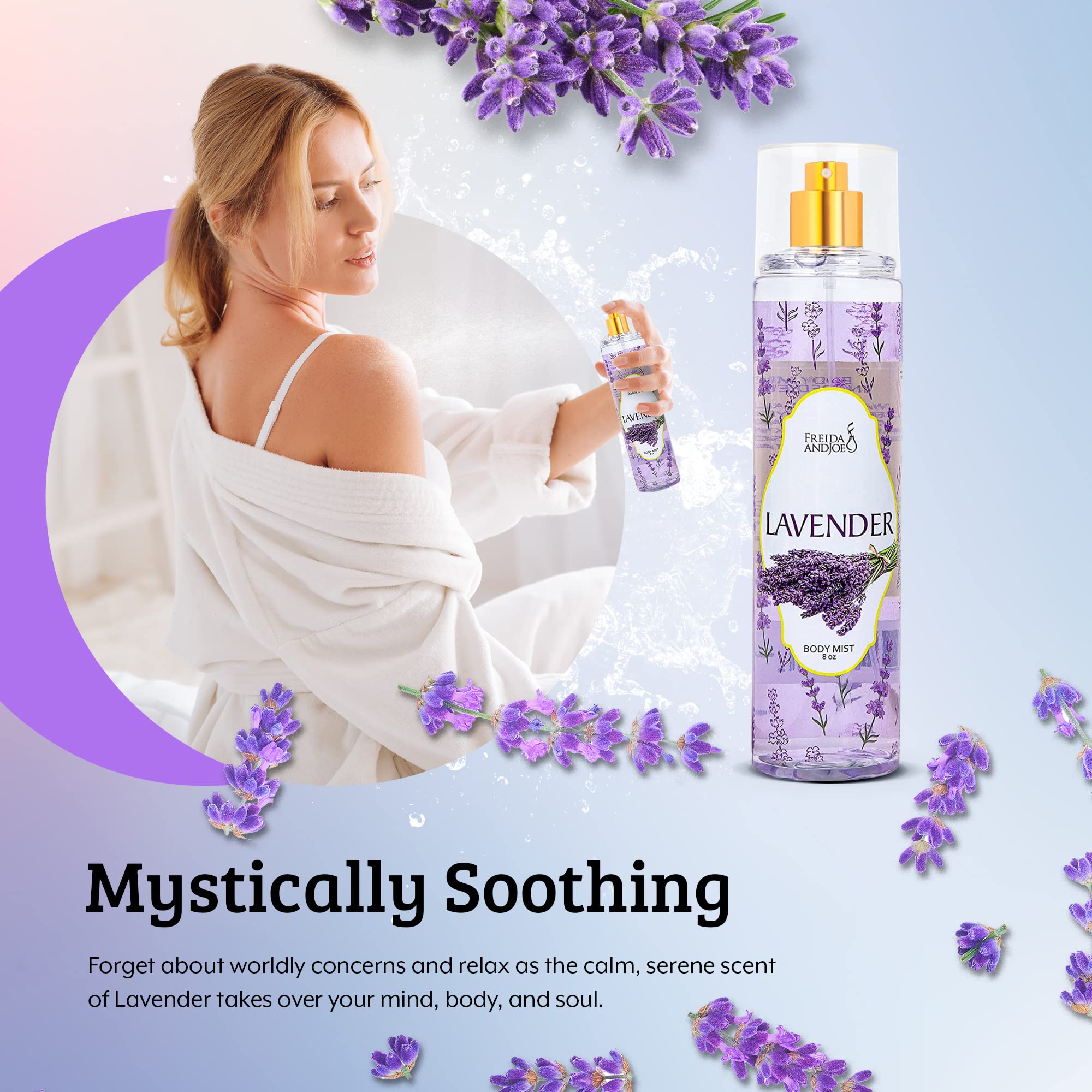 Freida and Joe fine fragrance mist bottle details