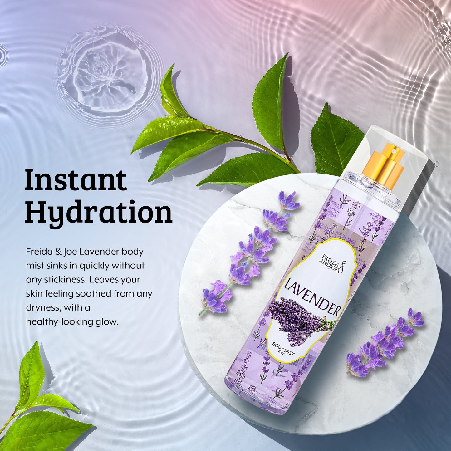 Women's woodsy floral fragrance body spray 8 fluid ounces