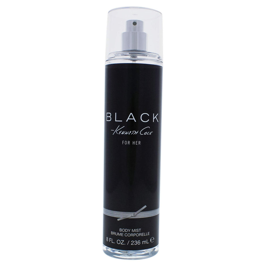 Authentic Kenneth Cole Black for Her fragrance mist 8 fluid ounces