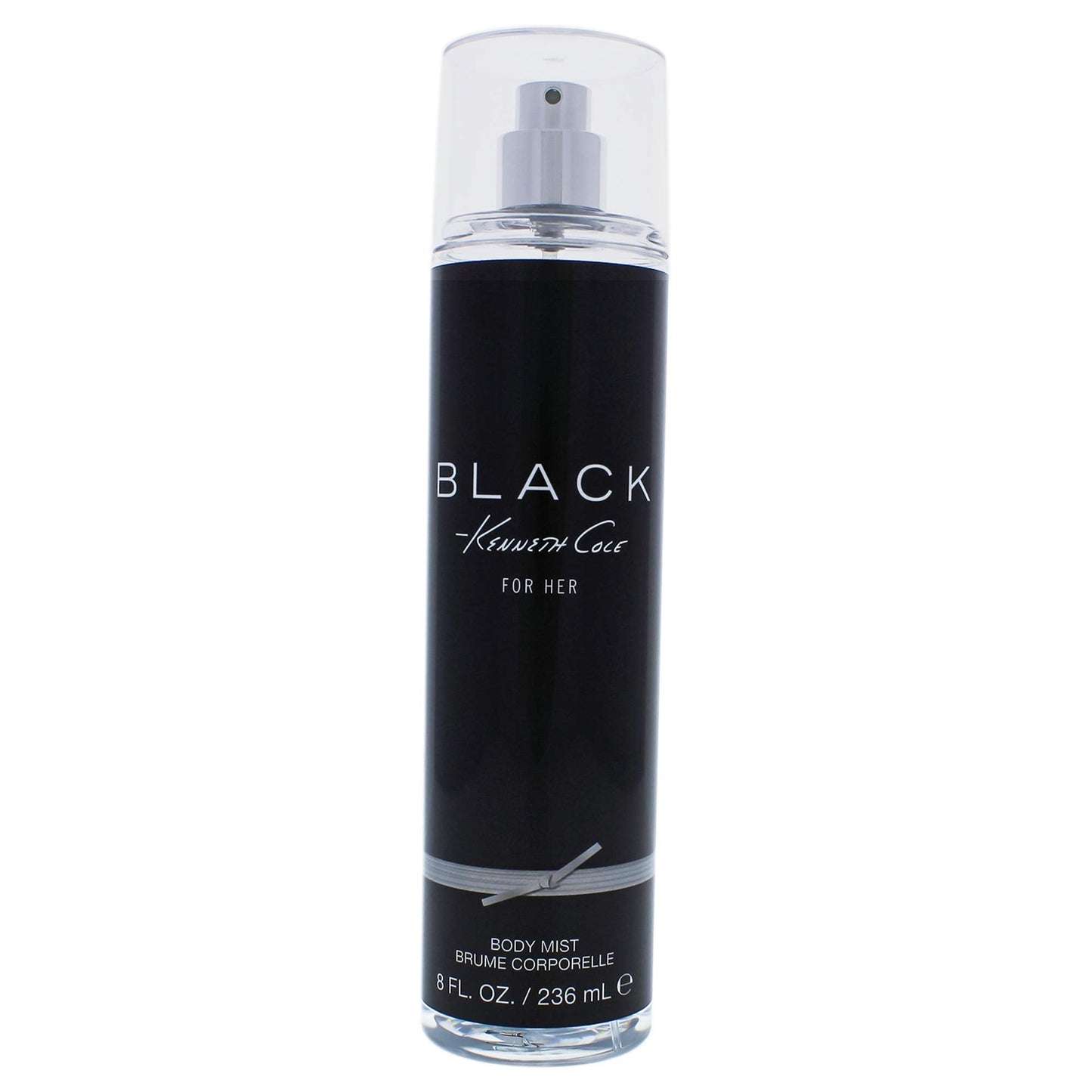 Authentic Kenneth Cole Black for Her fragrance mist 8 fluid ounces