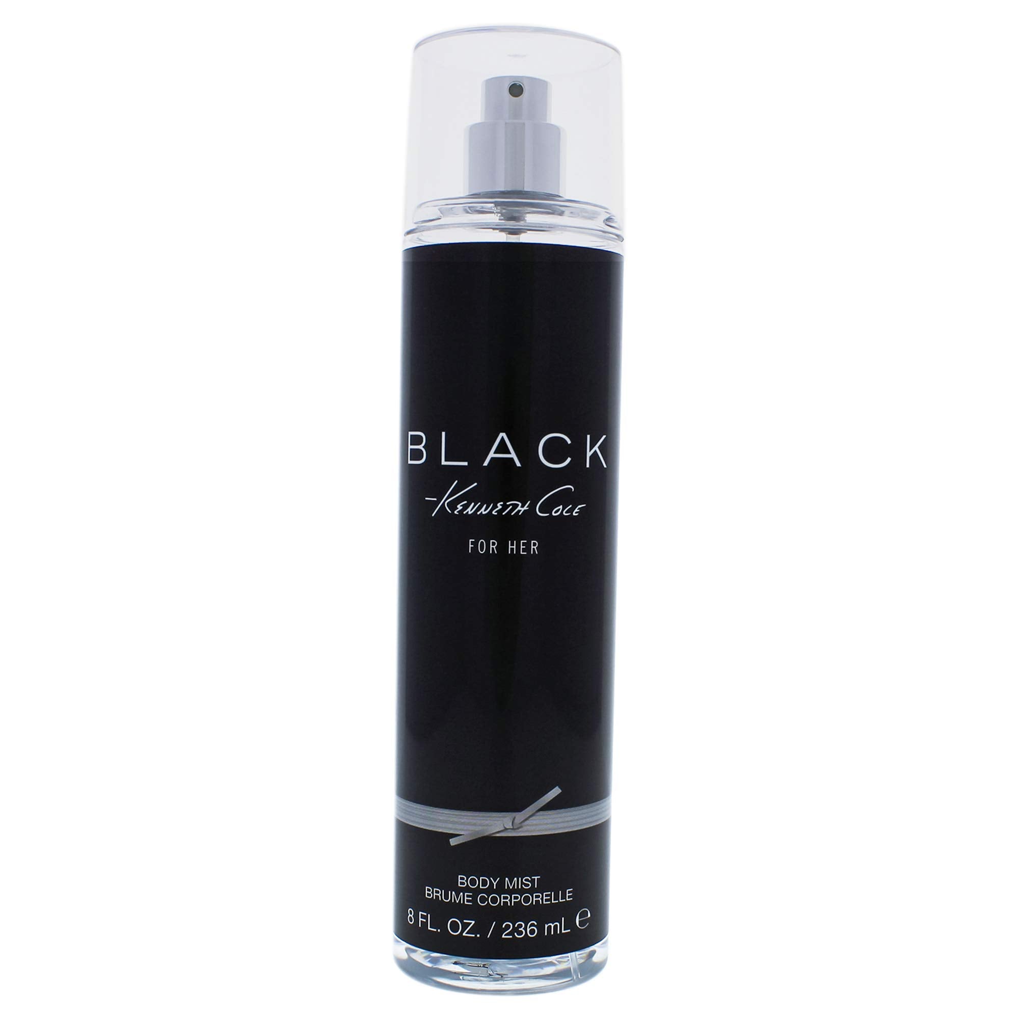 Authentic Kenneth Cole Black for Her fragrance mist 8 fluid ounces
