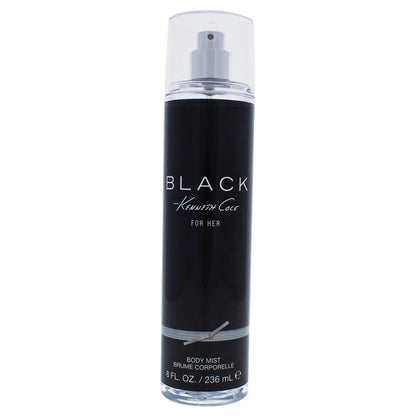 Authentic Kenneth Cole Black for Her fragrance mist 8 fluid ounces
