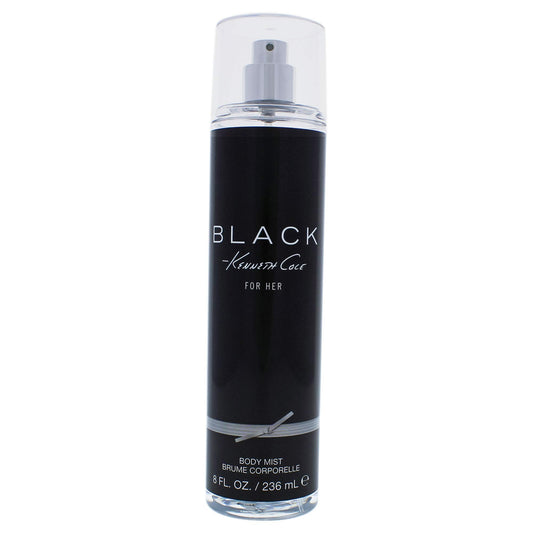 Authentic Kenneth Cole Black for Her fragrance mist 8 fluid ounces