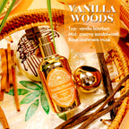 CLESH fragrance mist set featuring Vanilla Woods Cloud Serenade and Jasmine Breeze