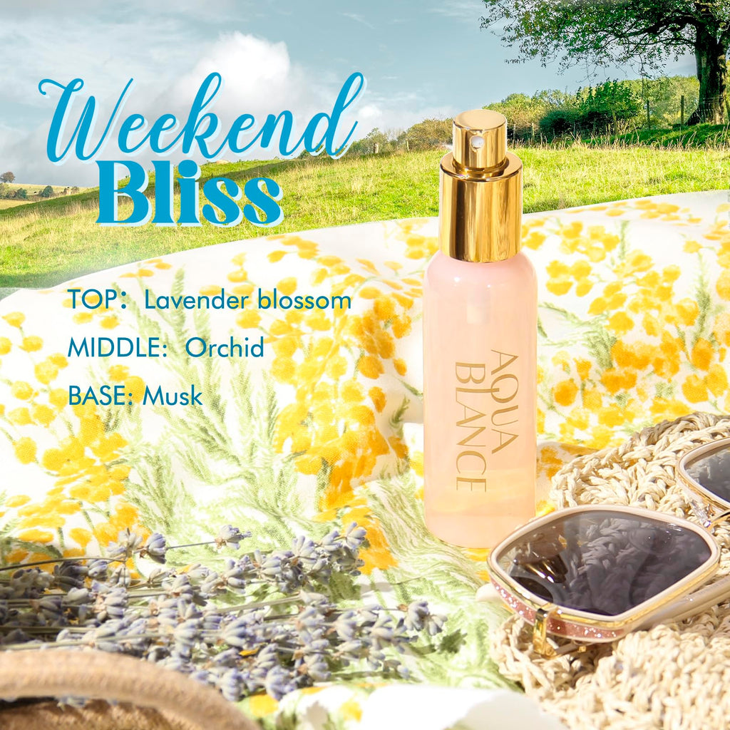 Vanilla Woodland fragrance mist bottle close up