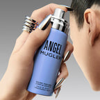 Close up of Mugler Angel hair and body mist 3.3 fluid ounces