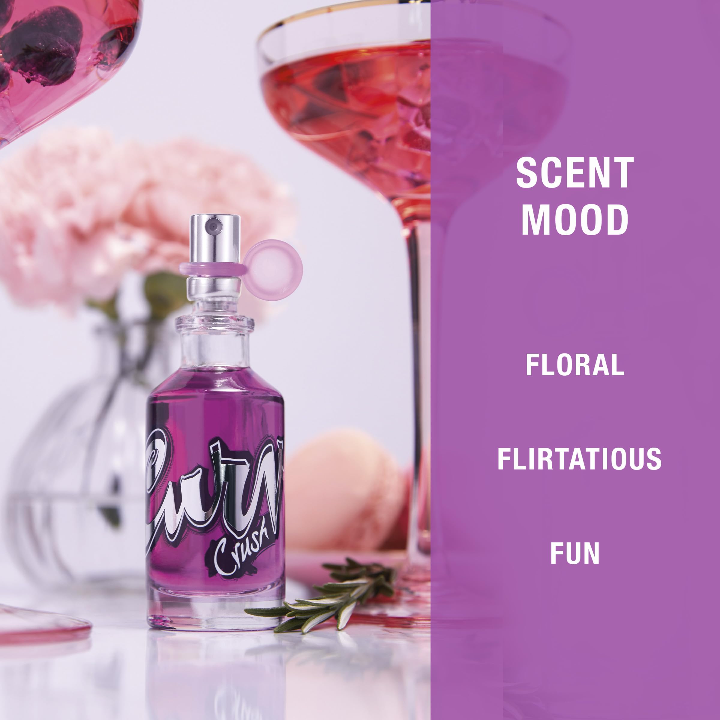Side profile of Curve Crush fragrance mist 8 ounce