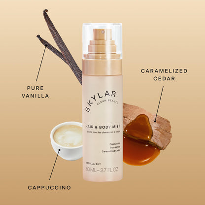 Side profile of Skylar Vanilla Sky 80 milliliter mist