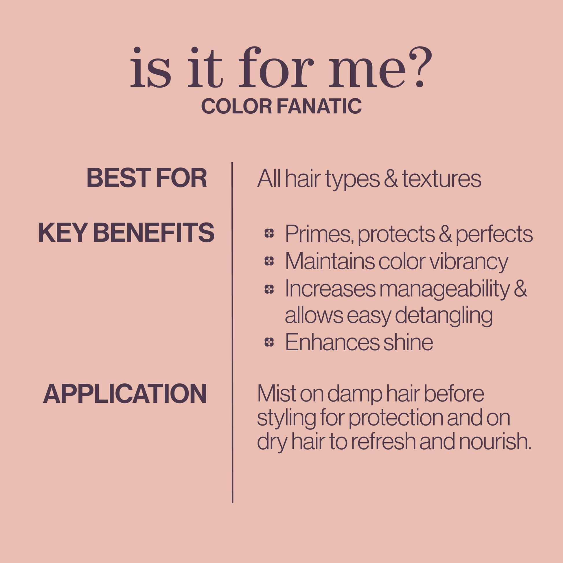 Pureology Color Fanatic vegan hair care product branding