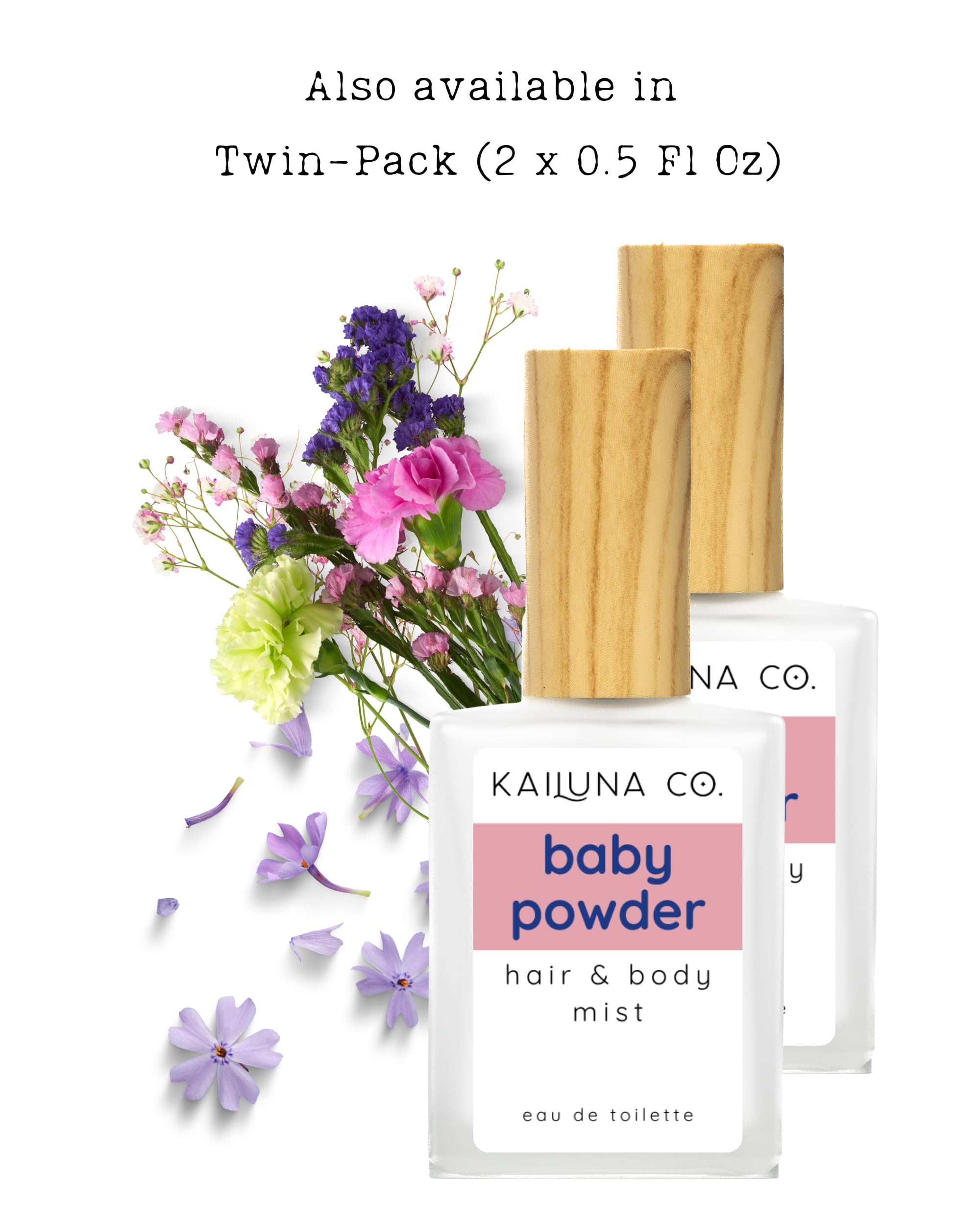 Kailuna Co. fragrance mist spray nozzle and bottle design