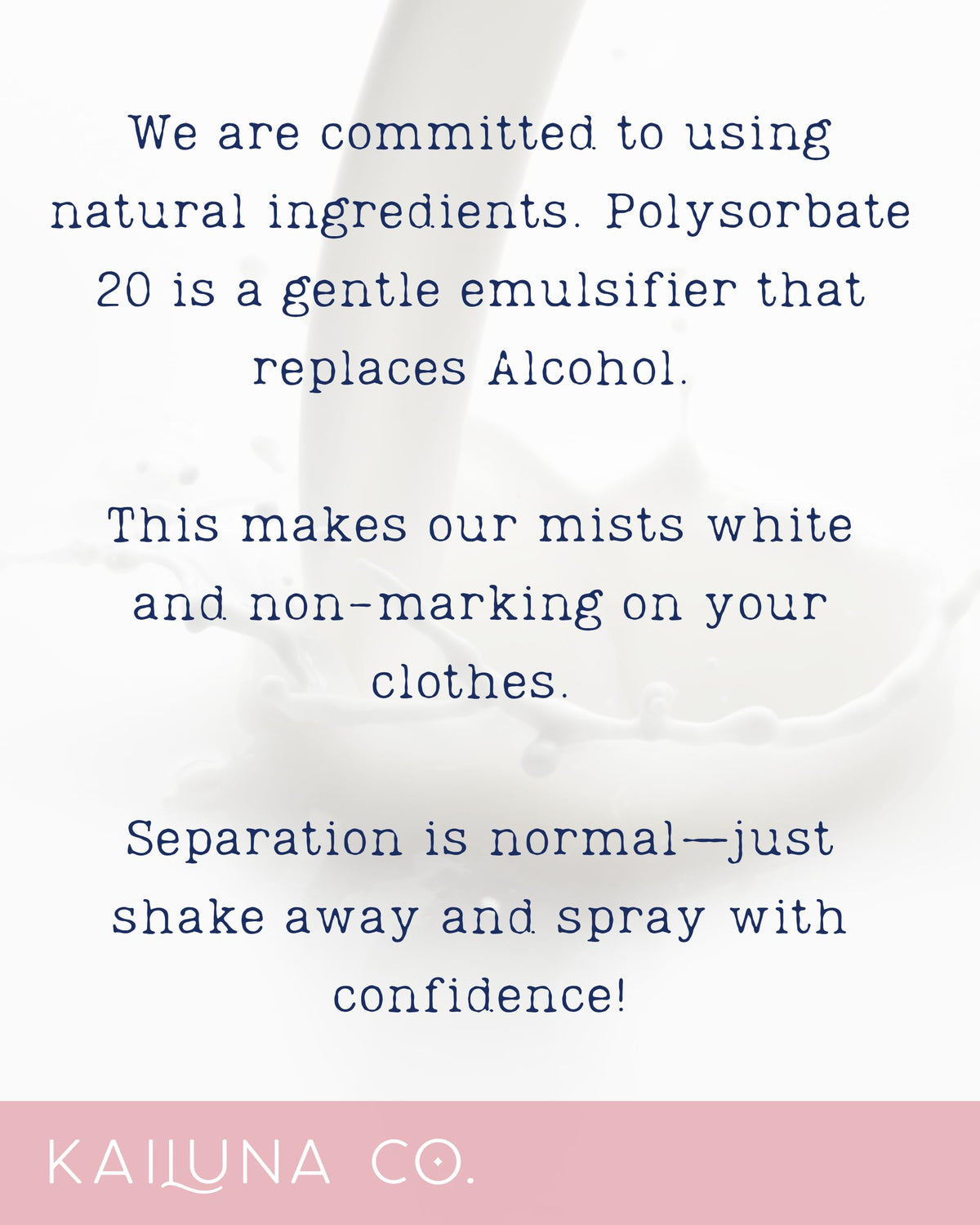 Small travel size baby powder scented hair perfume