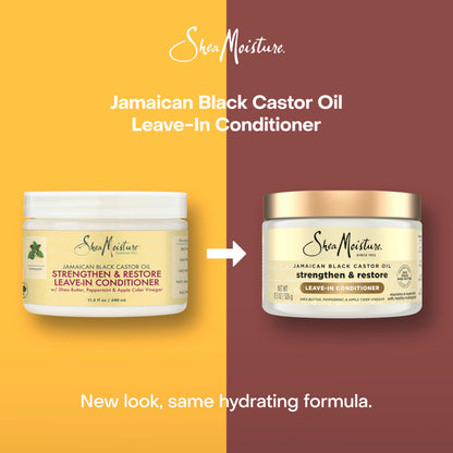 Product texture and consistency of Shea Moisture castor oil conditioner