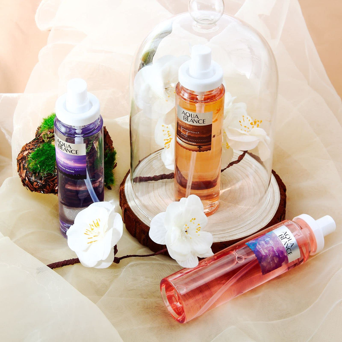 Aqua Blance 11.7 fluid ounce fragrance mist set for women