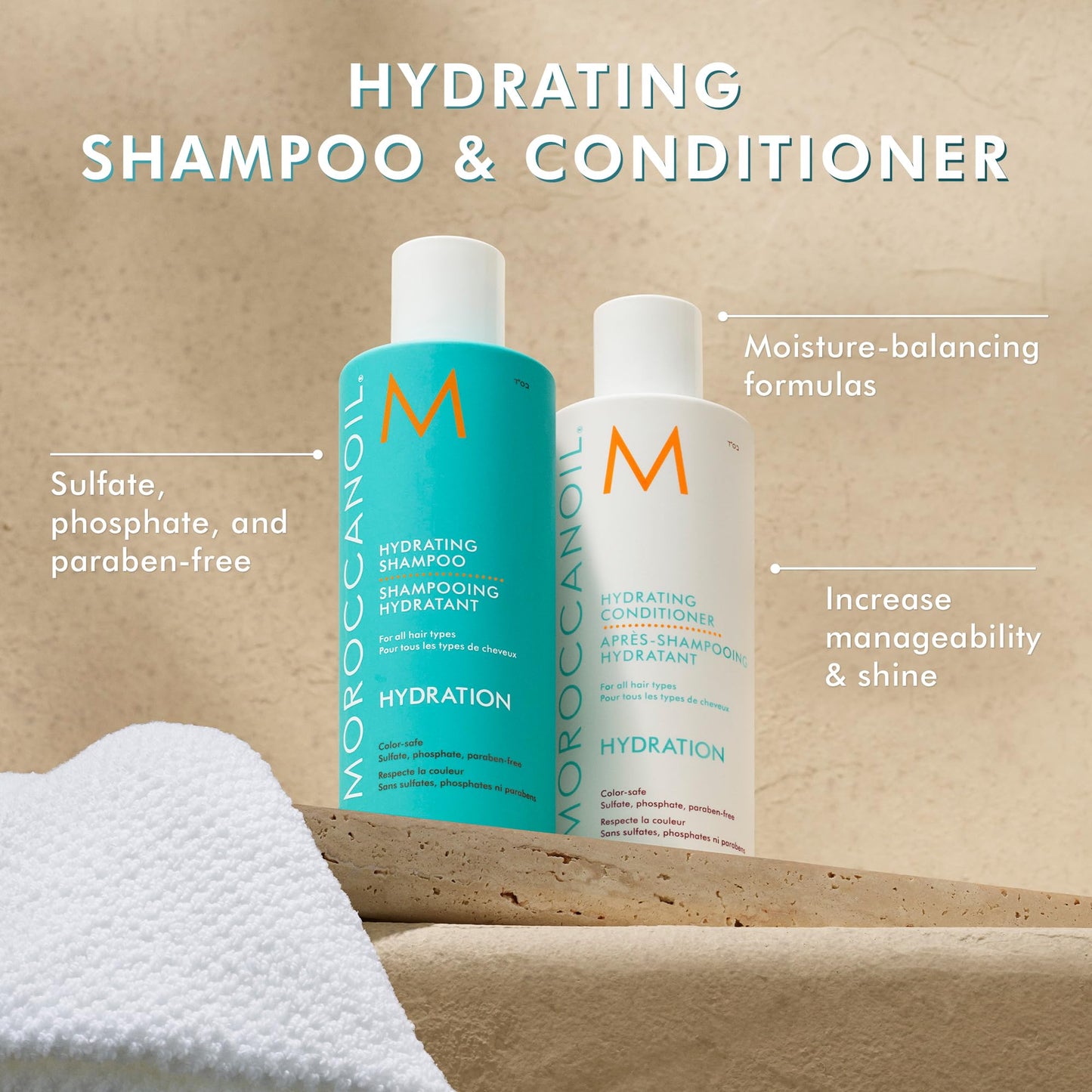 Professional hair care Moroccanoil conditioner 250ml bottle