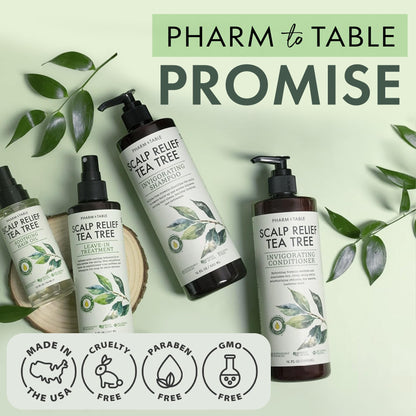 Travel friendly Pharm To Table scalp spray for hair care