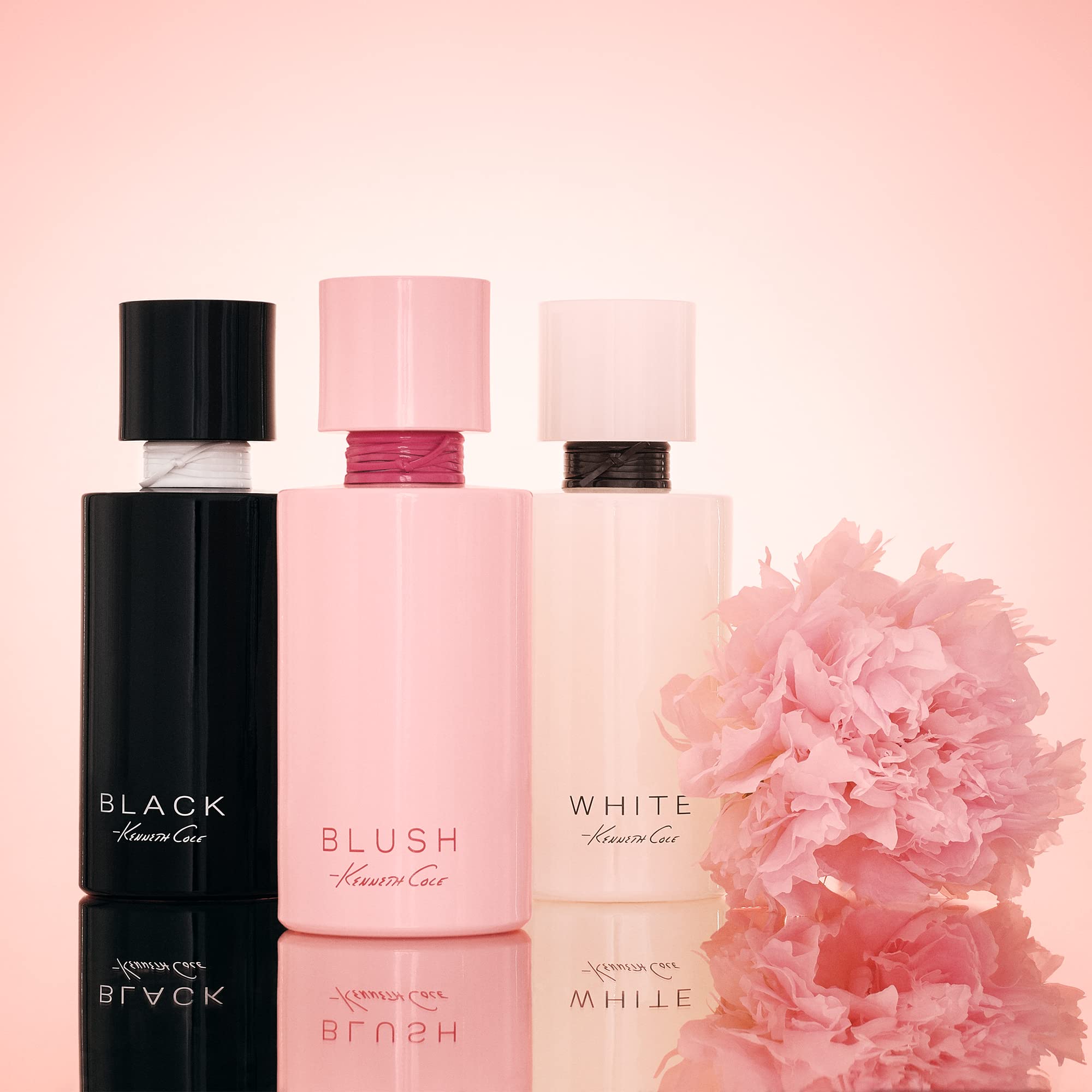 Kenneth Cole White for Her fragrance mist branding