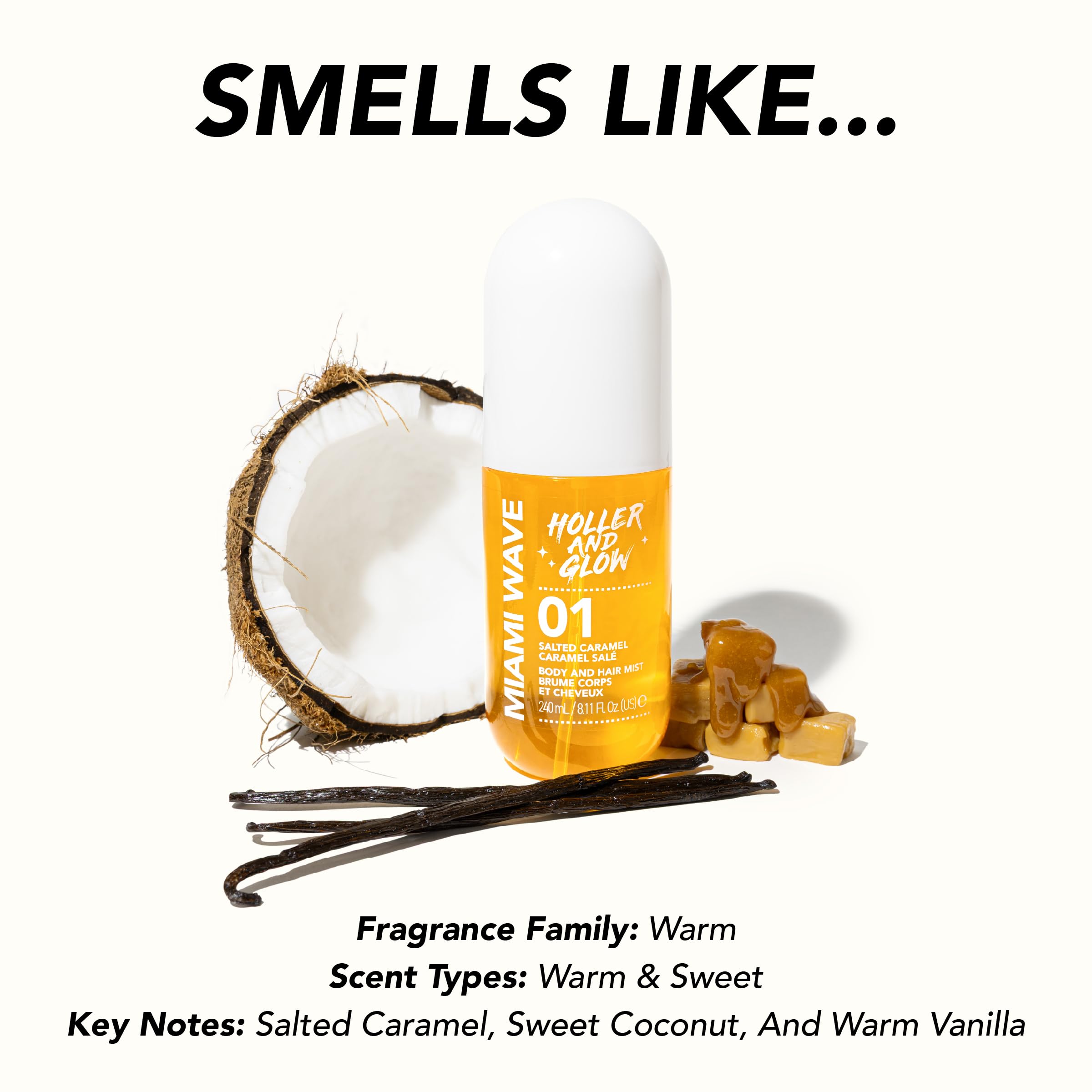 Vegan and cruelty-free hair perfume mist by Holler and Glow.