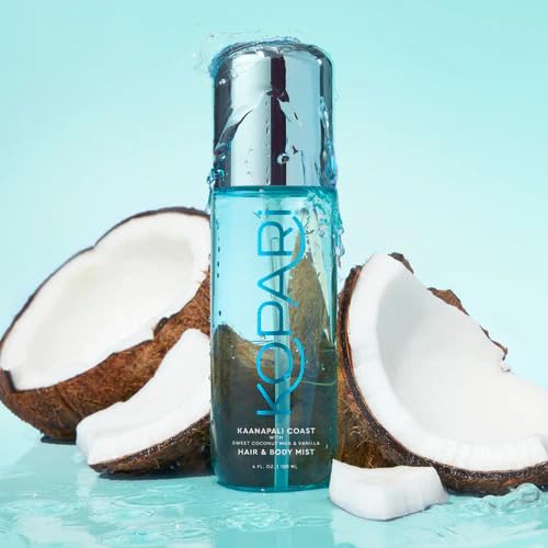 Kopari Kaanapali Coast tropical body spray container demonstrating fine mist pump