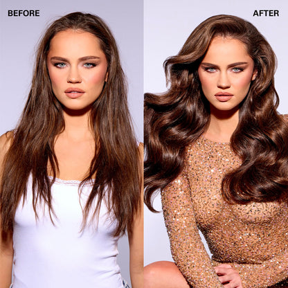Professional hair care spray Color Wow Money Mist lifestyle shot