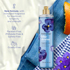 Bodycology Blue Denim refreshing mist twin pack bottle details