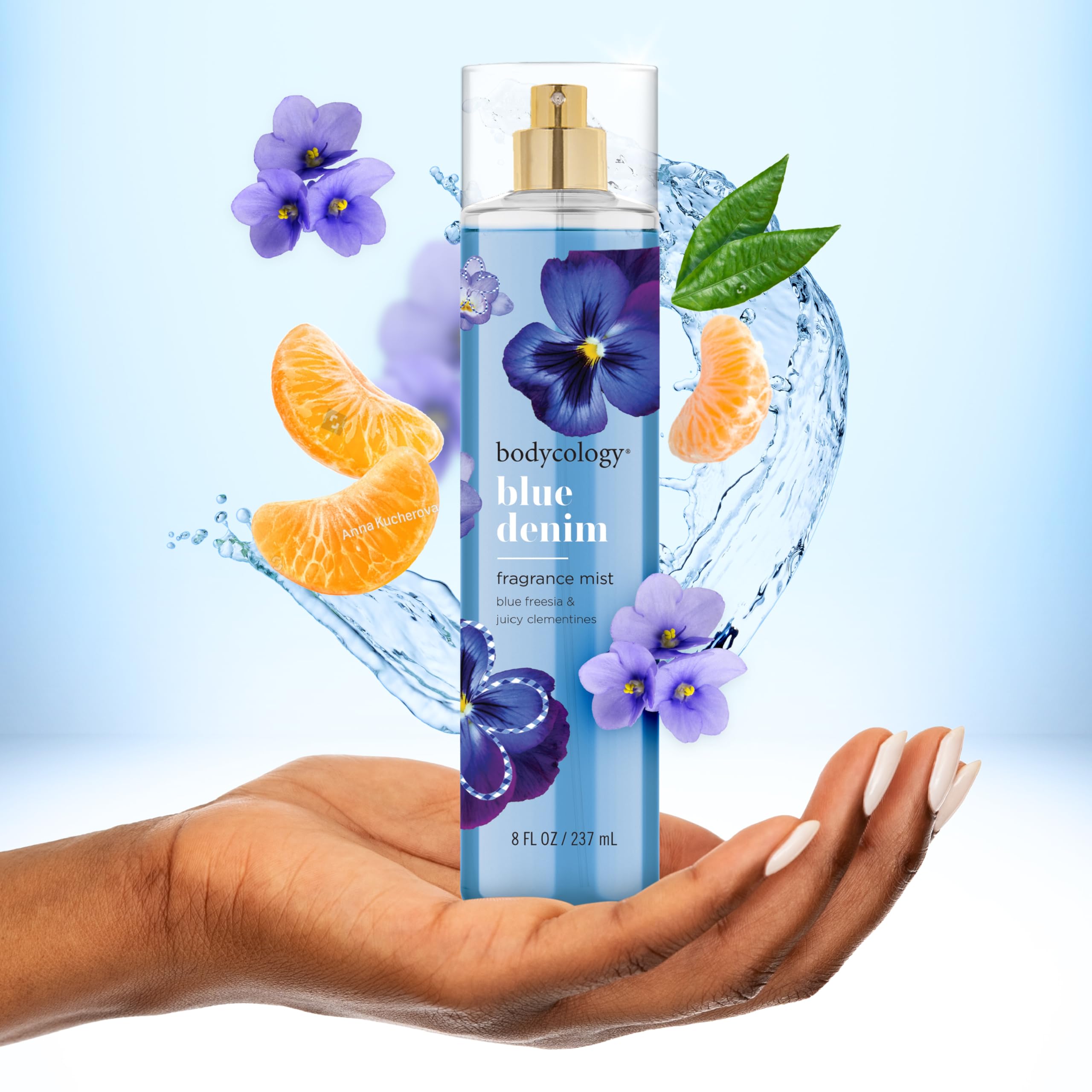 Premium imported Bodycology women perfume mist ingredient label