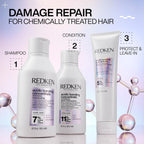 Redken Acidic Bonding Conditioner pump and bottle cap design