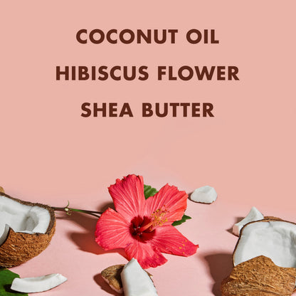 Texture of Shea Moisture curl and shine conditioner cream