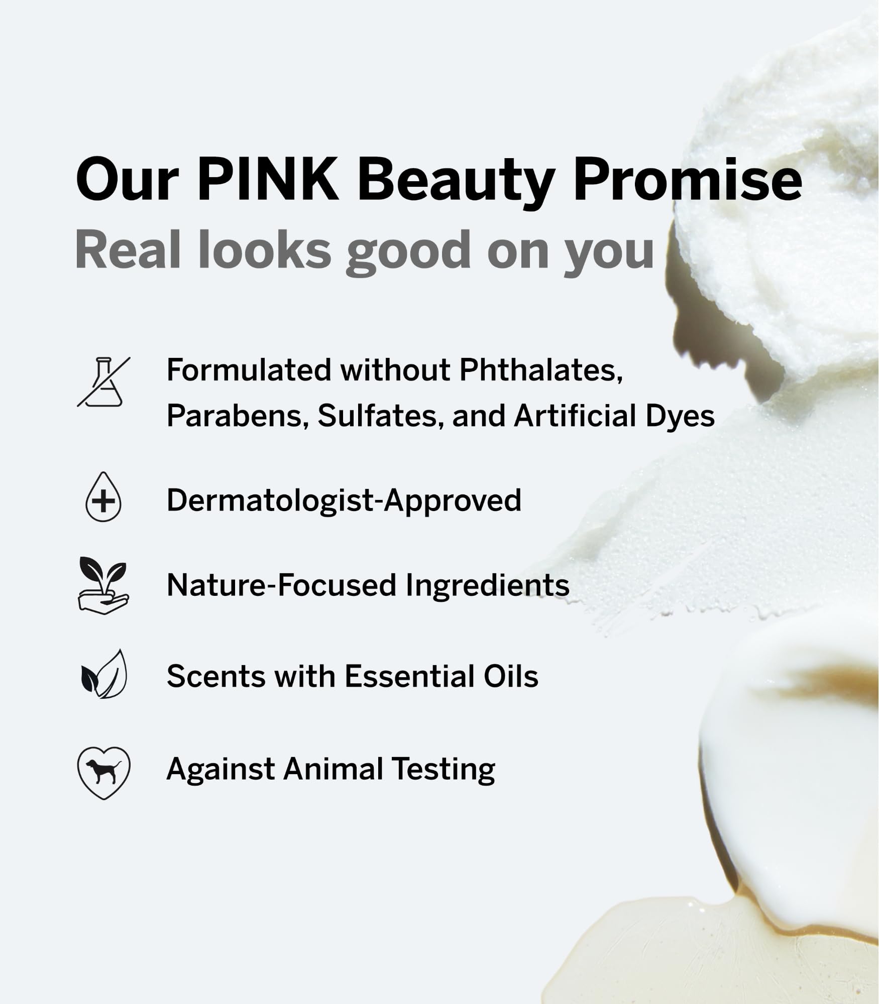 Victoria's Secret Pink Fresh and Clean spray bottle label